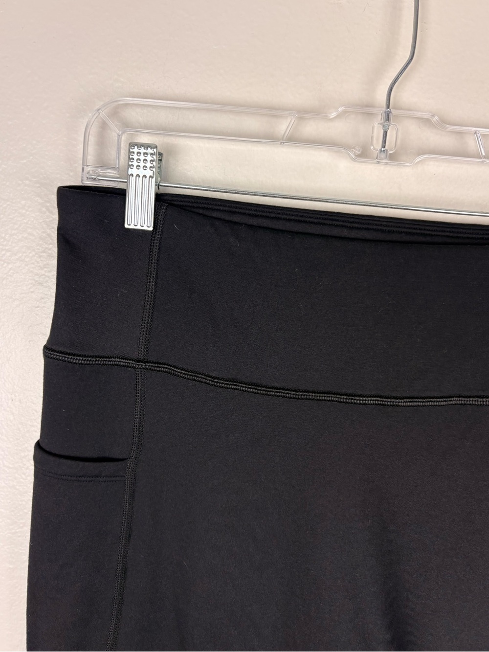 Ewedoos High Rise Flare Wide Leg Pull On Active Leggings in Black - Picture 2 of 7